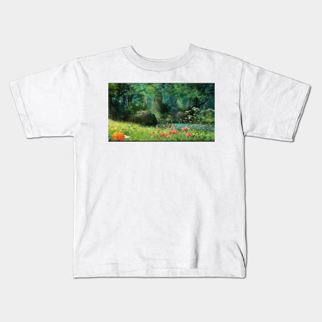 THE SECRET WORLD OF ARRIETTY Kids T-Shirt by LUCIFERIN20